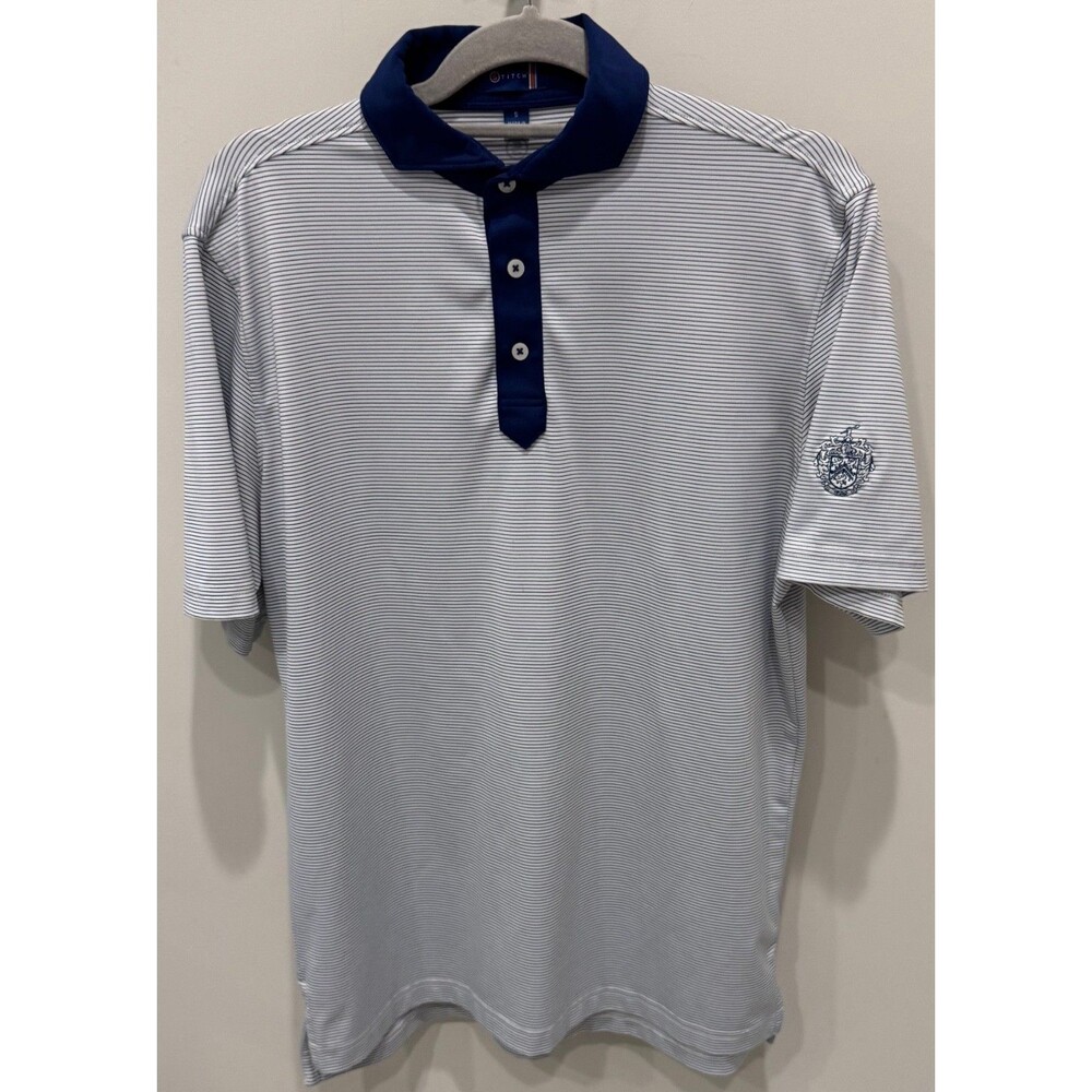 Trump National Golf Club - Stitch Golf Shirt - Men's Size Small - Blue